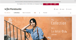 Desktop Screenshot of lafeemaraboutee.fr